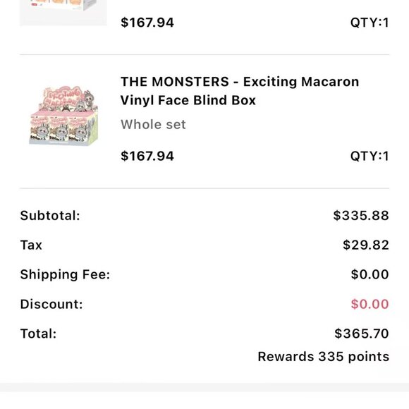 Cute Gray Monster Plush Keychain for Kids - Picture 7 of 7